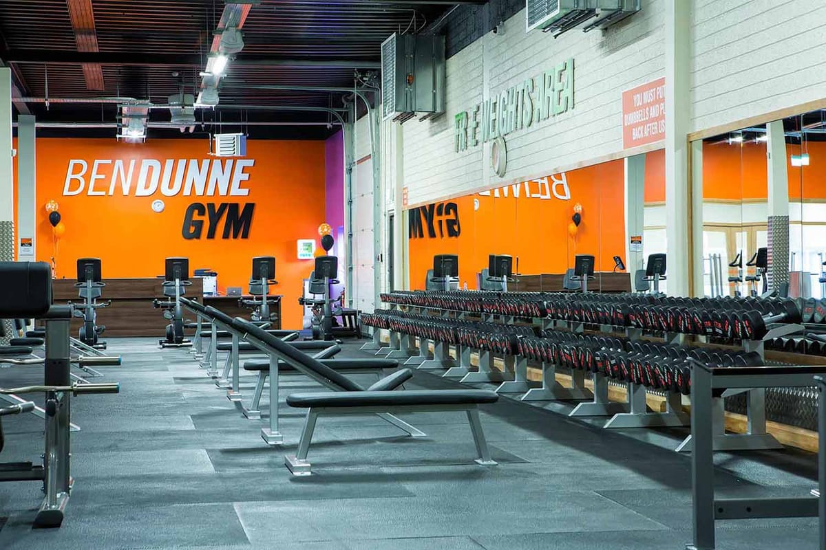 Ben Dunne Gyms — Interiors photography by Paul O'Connell, Dublin (4)