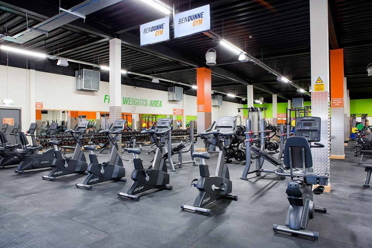 Ben Dunne Gyms — Interiors photography by Paul O'Connell, Dublin (10)