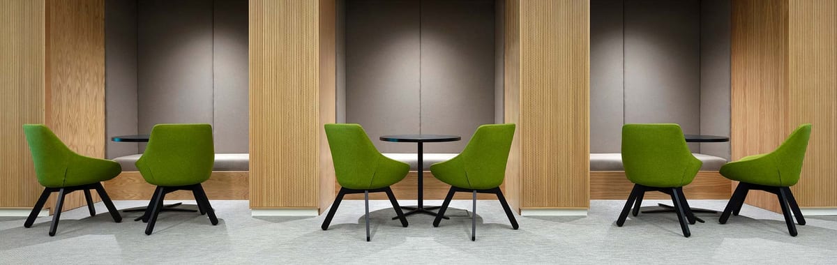 Bene office furniture at Wuxi Biologics — Retail photography, Dublin