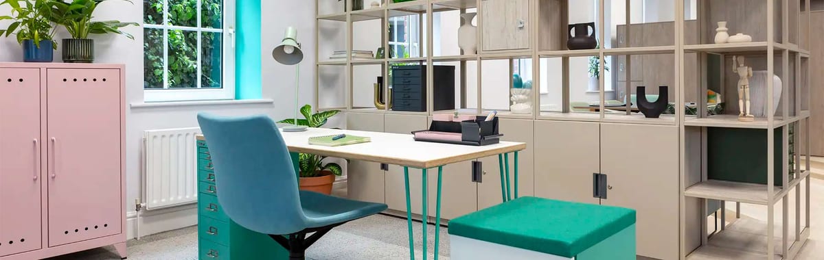 Office furniture at Bisley — Retail photography, Dublin