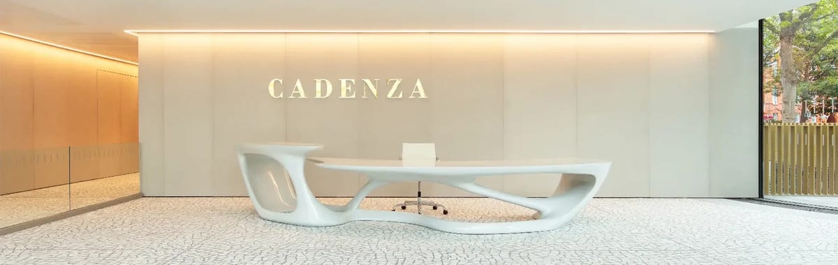 Office reception area at the Cadenza building — Workplace photography, Dublin