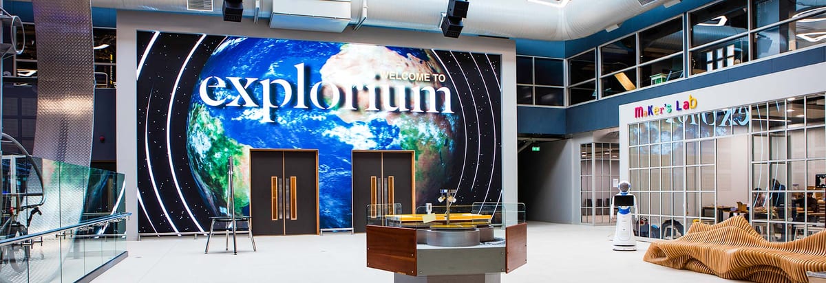 Interior photography at Explorium in Dublin