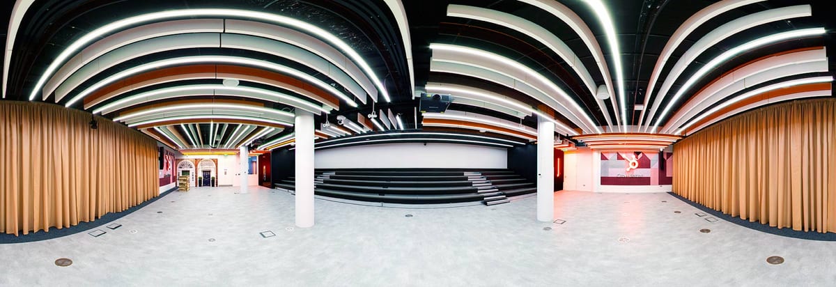 Interior photography at HubSpot office in Dublin City