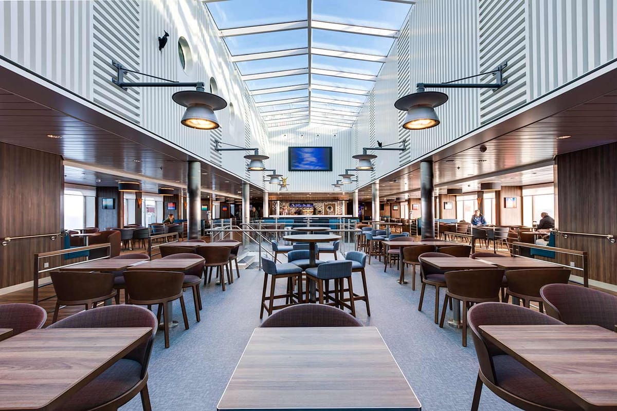 Stena Line Estrid — Interiors photography by Paul O'Connell, Dublin (2)